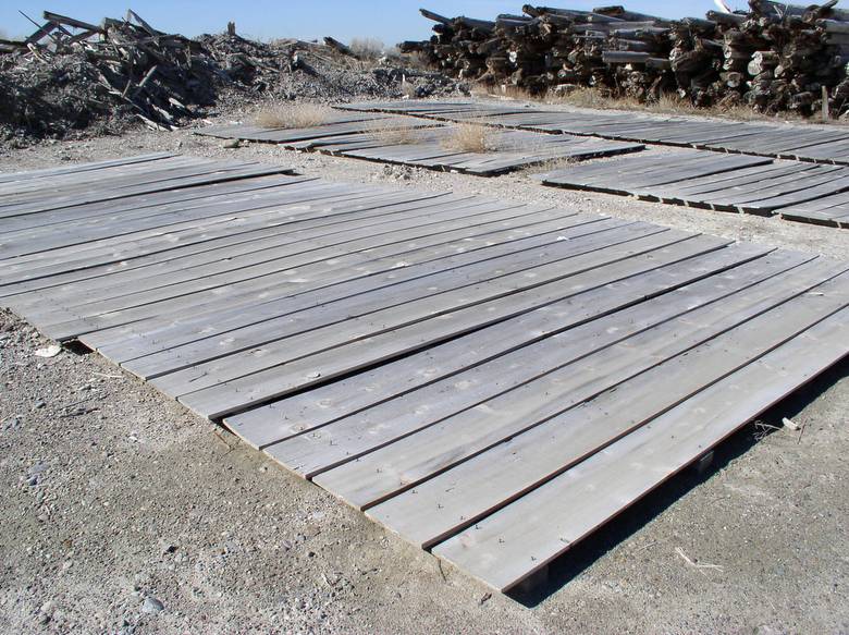 Weathered Thin Railcar Material